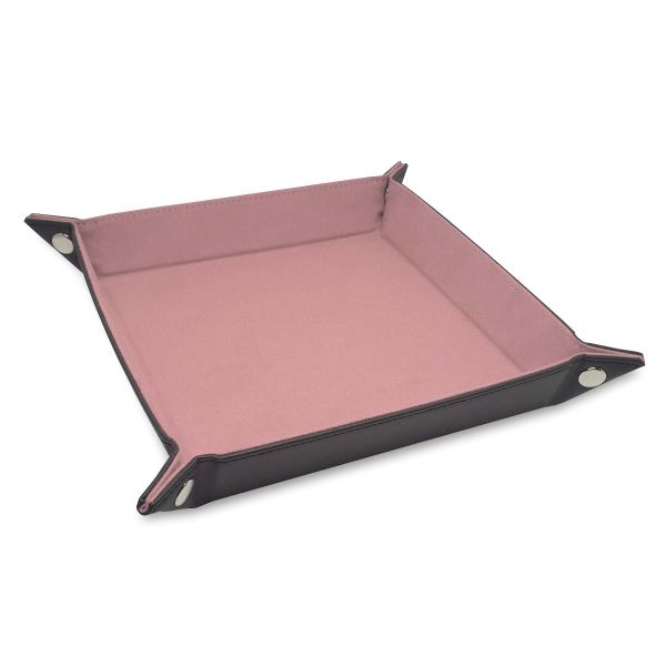 Square Dice Tray LX - Pink | Anubis Games and Hobby