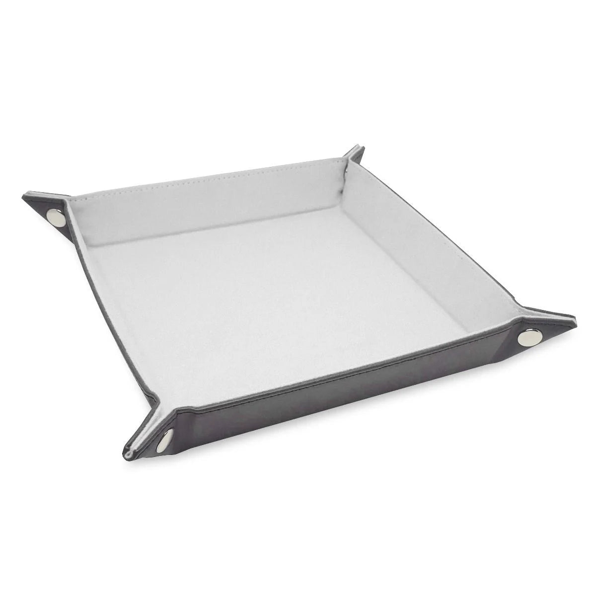 Square Dice Tray LX - White | Anubis Games and Hobby