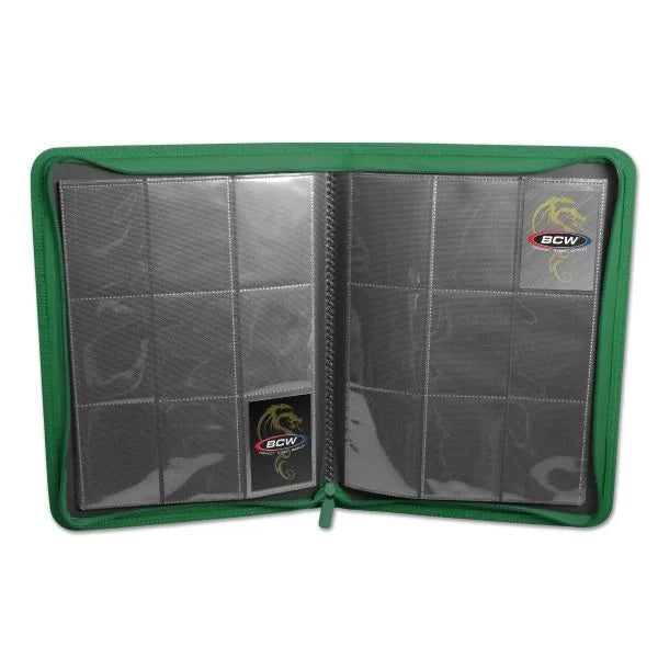 9 Pocket Z-Folio LX Green | Anubis Games and Hobby