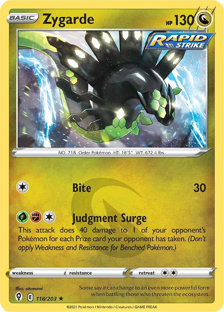 Zygarde (118/203) [Sword & Shield: Evolving Skies] | Anubis Games and Hobby