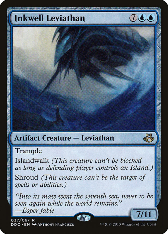 Inkwell Leviathan [Duel Decks: Elspeth vs. Kiora] | Anubis Games and Hobby
