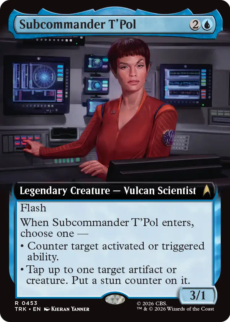 Subcommander T'Pol (Extended Art) [Star Trek] | Anubis Games and Hobby
