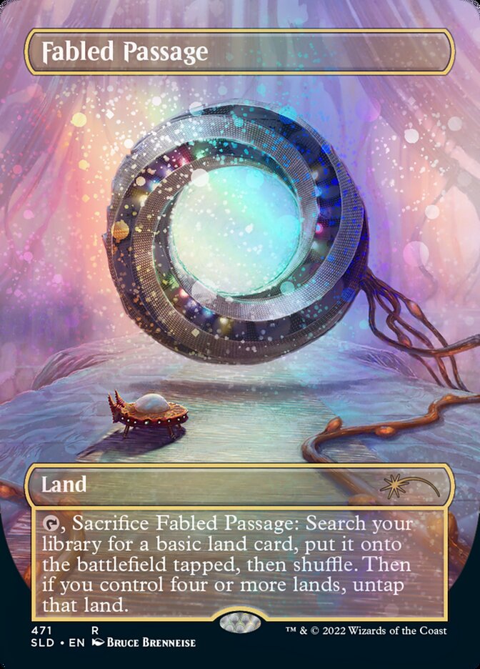 Fabled Passage (Galaxy Foil) [Secret Lair Drop Series] | Anubis Games and Hobby