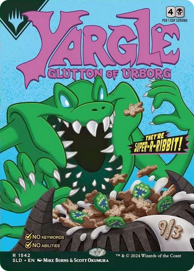 Yargle, Glutton of Urborg (Rainbow Foil) [Secret Lair Drop Series] | Anubis Games and Hobby