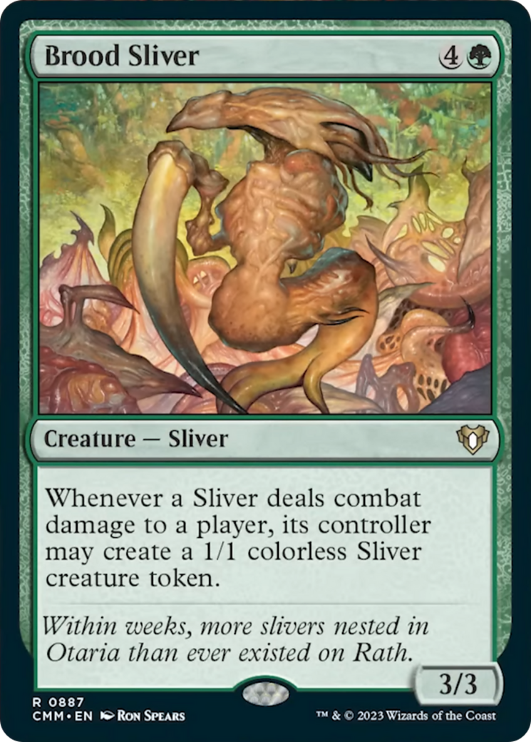 Brood Sliver [Commander Masters] | Anubis Games and Hobby