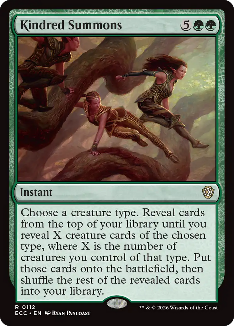 Kindred Summons [Lorwyn Eclipsed Commander] | Anubis Games and Hobby
