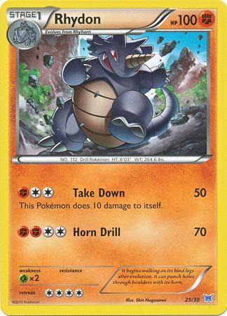 Rhydon (25/30) [XY: Trainer Kit 2 - Latios] | Anubis Games and Hobby