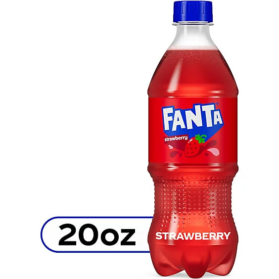 Fanta Strawberry 20oz | Anubis Games and Hobby