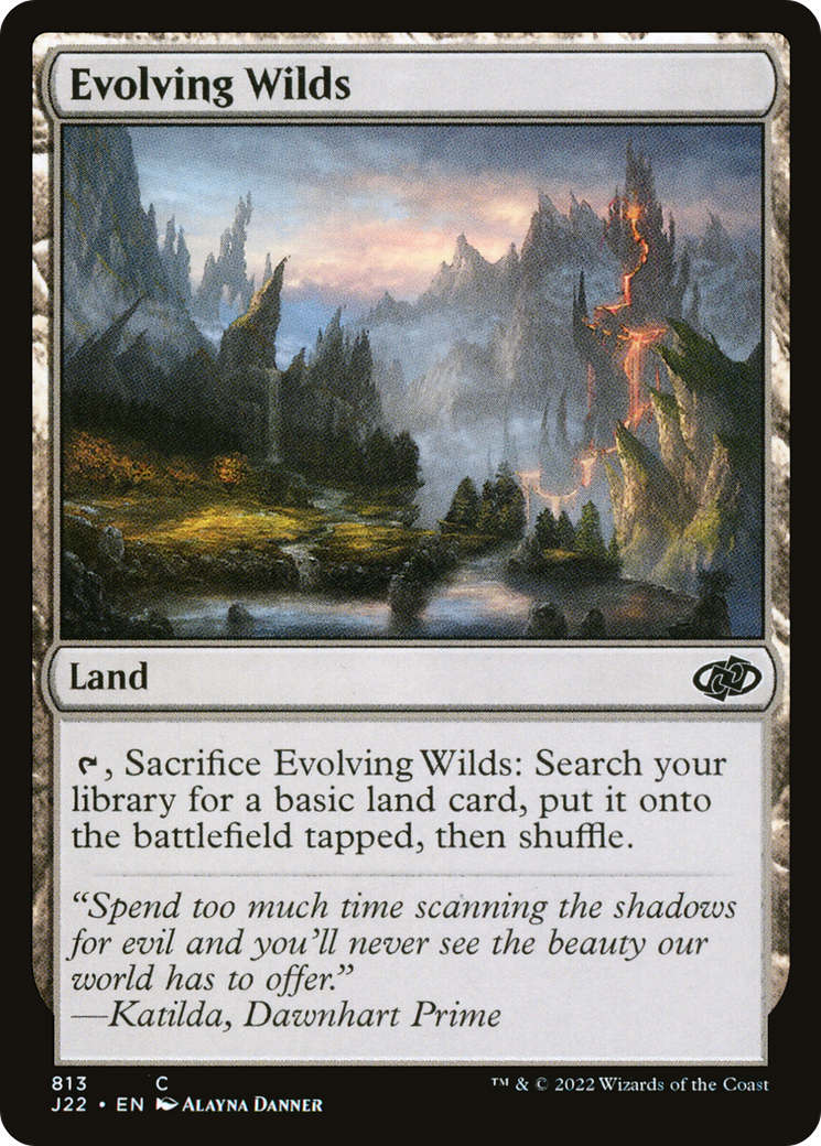 Evolving Wilds [Jumpstart 2022] | Anubis Games and Hobby