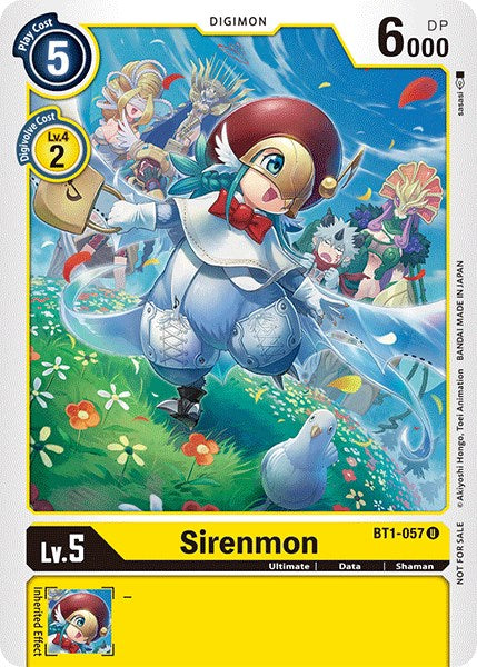 Sirenmon [BT1-057] (Winner Pack Double Diamond) [Release Special Booster Promos] | Anubis Games and Hobby