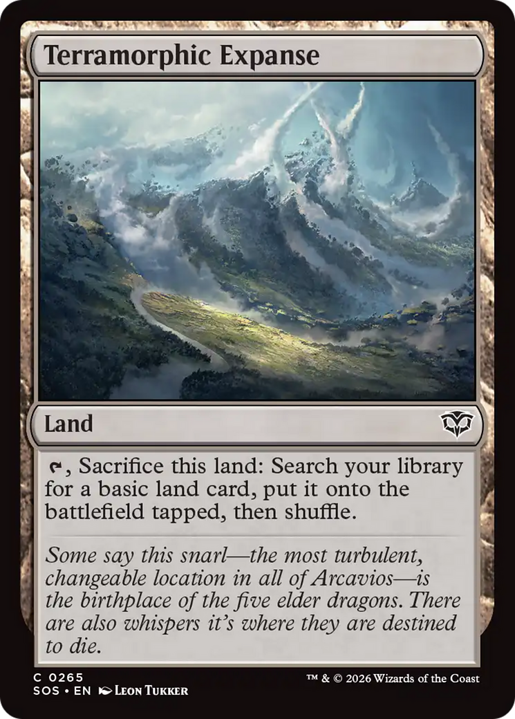 Terramorphic Expanse [Secrets of Strixhaven] | Anubis Games and Hobby