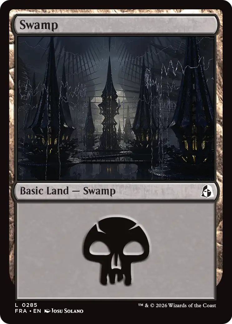 Swamp (0285) [Reality Fracture] | Anubis Games and Hobby
