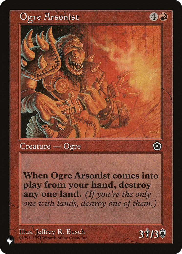 Ogre Arsonist [The List Reprints] | Anubis Games and Hobby