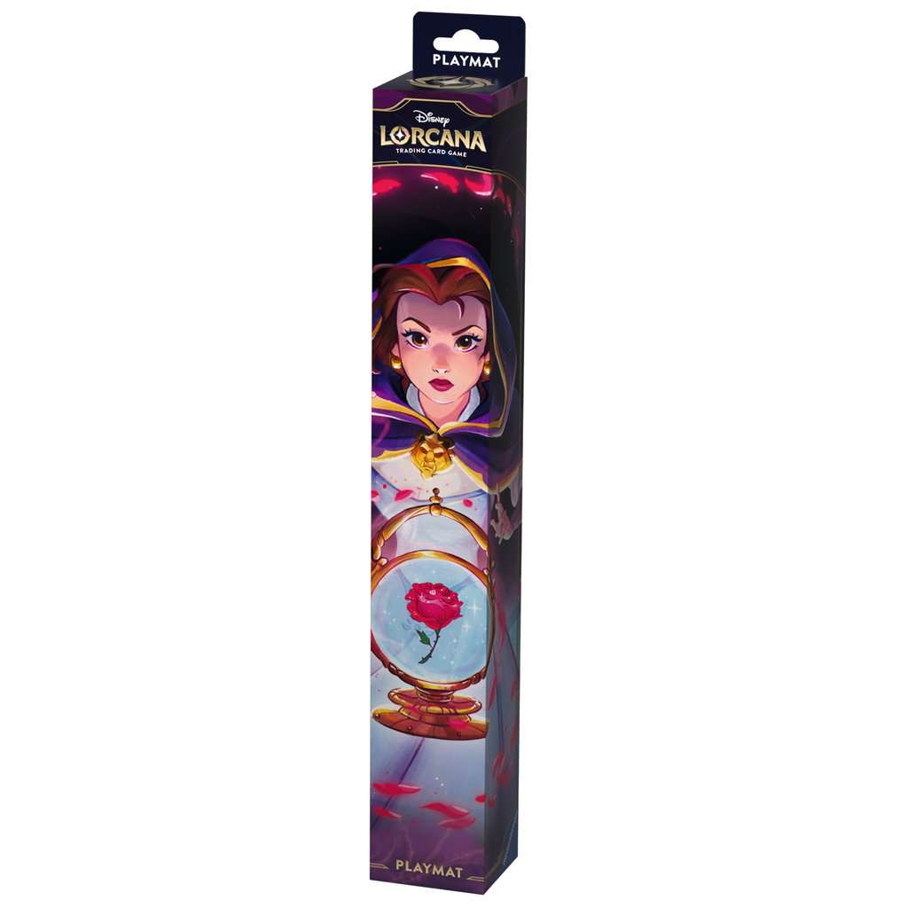 Lorcana TCG: Shimmering Skies Neoprene Mat - Belle | Anubis Games and Hobby