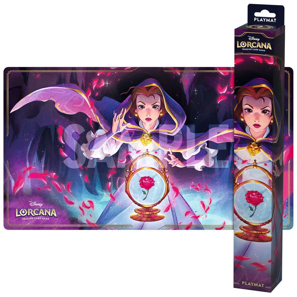 Lorcana TCG: Shimmering Skies Neoprene Mat - Belle | Anubis Games and Hobby