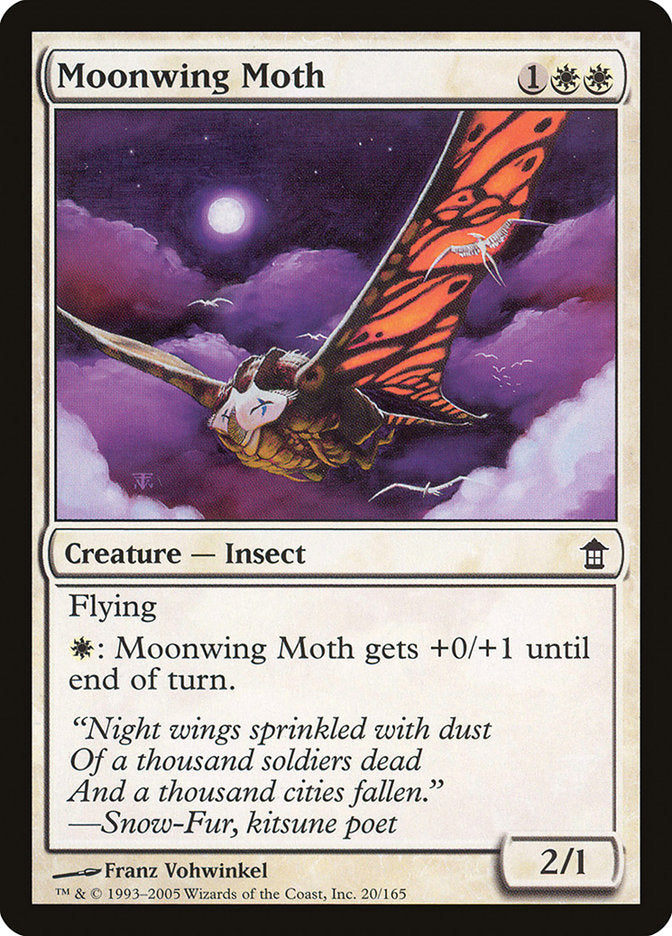 Moonwing Moth [Saviors of Kamigawa] | Anubis Games and Hobby