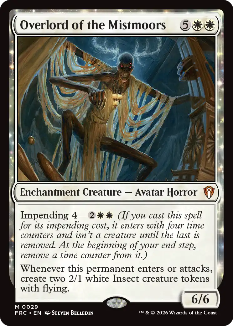 Overlord of the Mistmoors [Reality Fracture Commander] | Anubis Games and Hobby