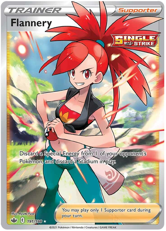 Flannery (191/198) [Sword & Shield: Chilling Reign] | Anubis Games and Hobby