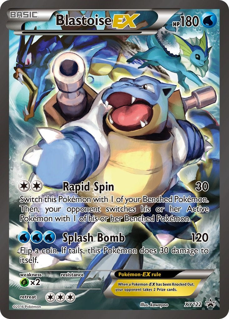 Blastoise EX (XY122) (Jumbo Card) [XY: Black Star Promos] | Anubis Games and Hobby