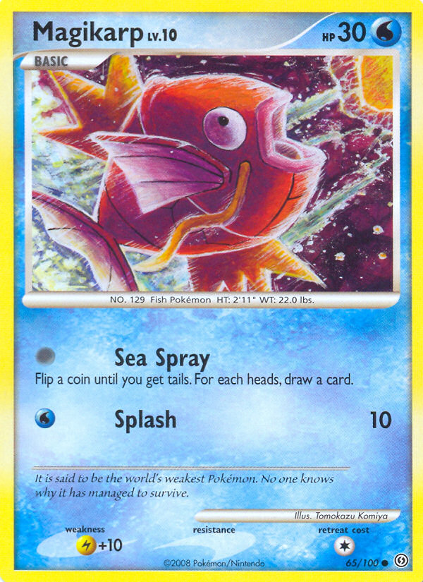 Magikarp (65/100) [Diamond & Pearl: Stormfront] | Anubis Games and Hobby