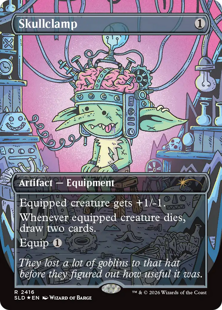 Skullclamp (2416) [Secret Lair Drop Series] | Anubis Games and Hobby