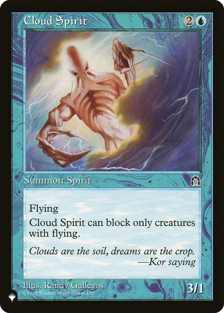 Cloud Spirit [The List Reprints] | Anubis Games and Hobby