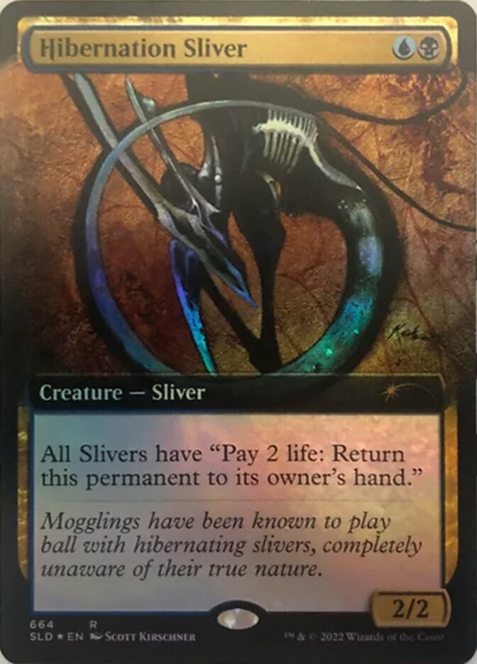 Hibernation Sliver (Extended Art) [Secret Lair Drop Promos] | Anubis Games and Hobby