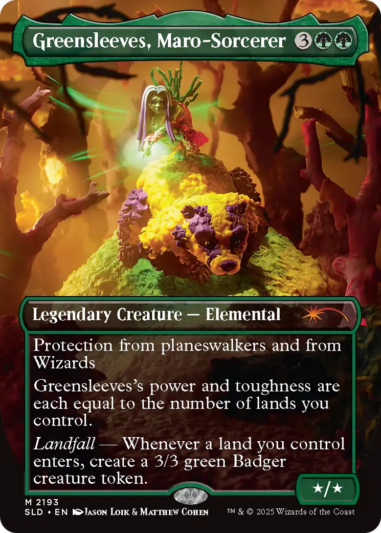 Greensleeves, Maro-Sorcerer [Secret Lair Drop Series] | Anubis Games and Hobby