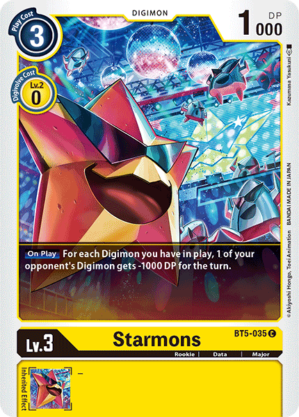 Starmons [BT5-035] [Battle of Omni] | Anubis Games and Hobby