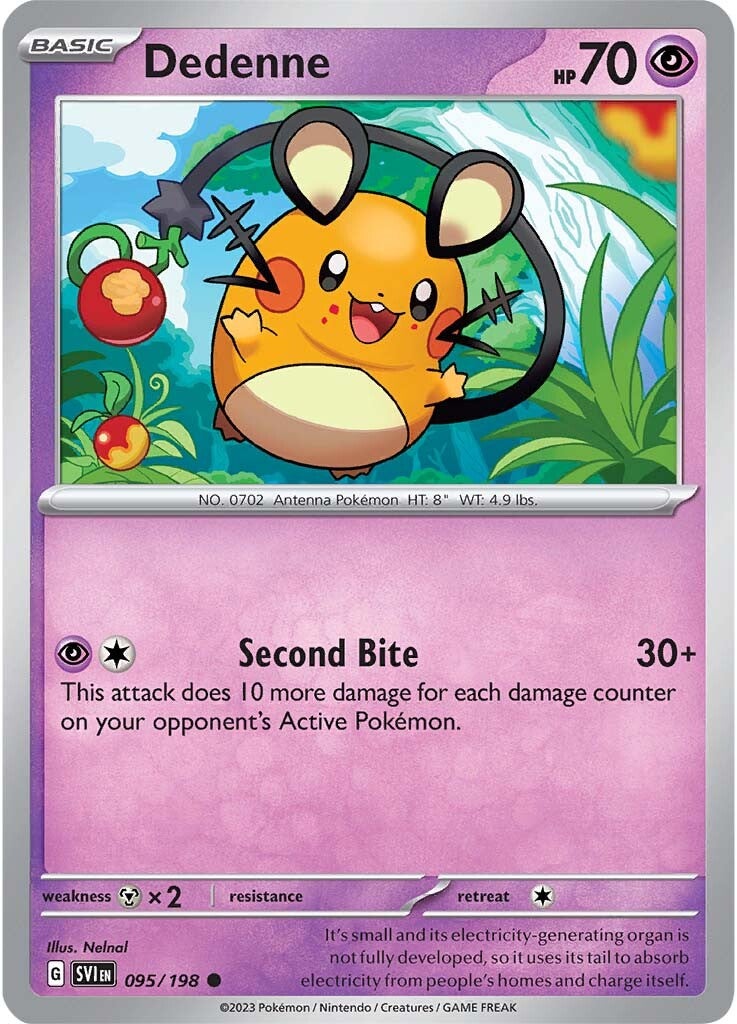 Dedenne (095/198) [Scarlet & Violet: Base Set] | Anubis Games and Hobby