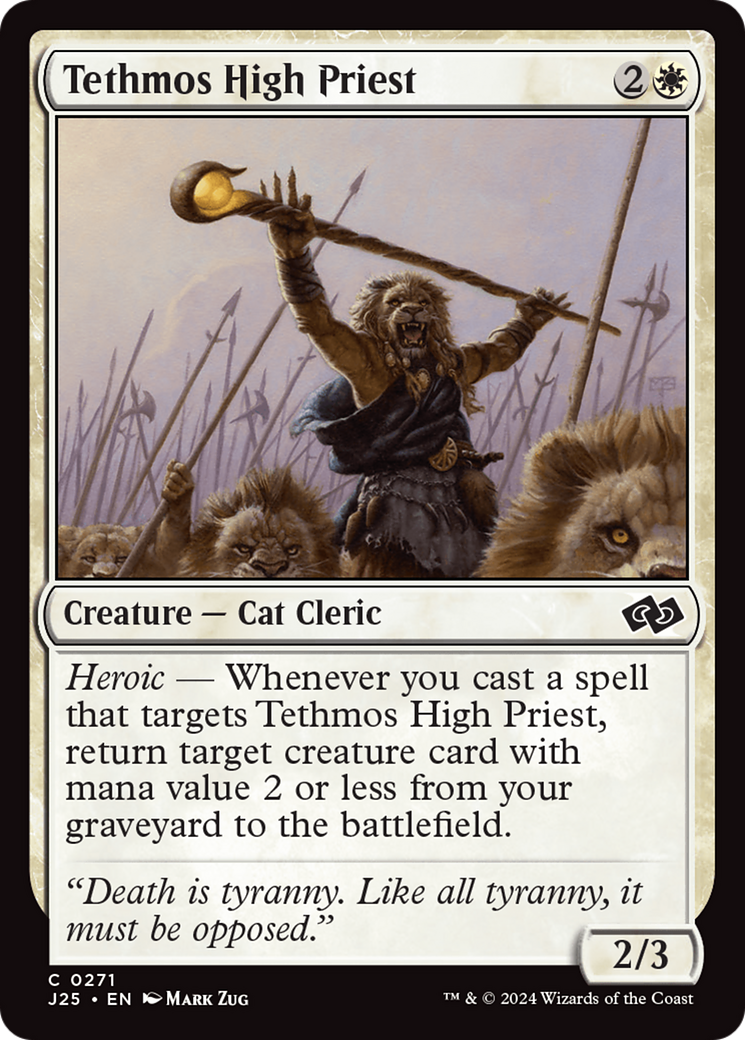 Tethmos High Priest [Foundations Jumpstart] | Anubis Games and Hobby