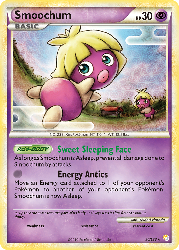 Smoochum (30/123) [HeartGold & SoulSilver: Base Set] | Anubis Games and Hobby