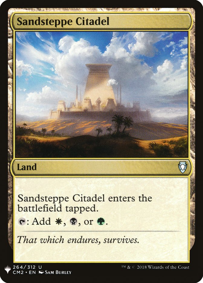 Sandsteppe Citadel [Mystery Booster] | Anubis Games and Hobby