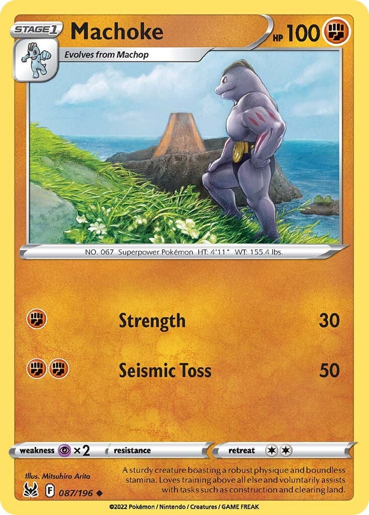 Machoke (087/196) [Sword & Shield: Lost Origin] | Anubis Games and Hobby