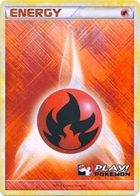 Fire Energy (2010 Play Pokemon Promo) [League & Championship Cards] | Anubis Games and Hobby