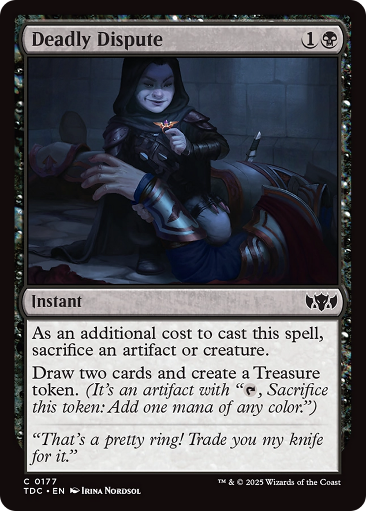 Deadly Dispute [Tarkir: Dragonstorm Commander] | Anubis Games and Hobby
