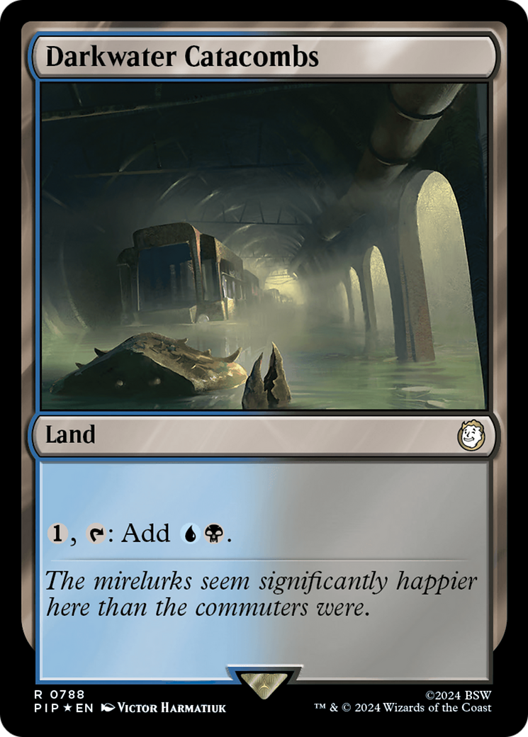 Darkwater Catacombs (Surge Foil) [Fallout] | Anubis Games and Hobby