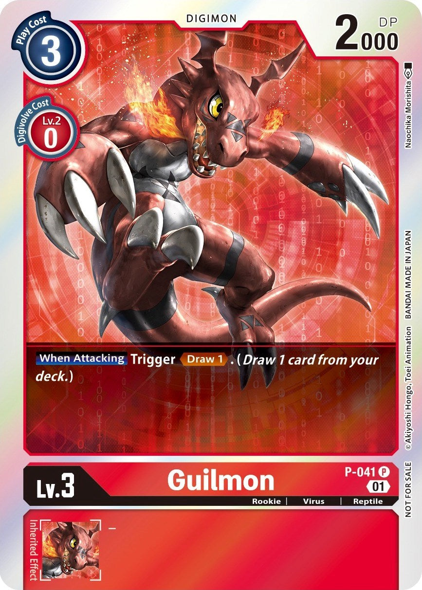 Guilmon [P-041] (Gen Con 2022) [Promotional Cards] | Anubis Games and Hobby