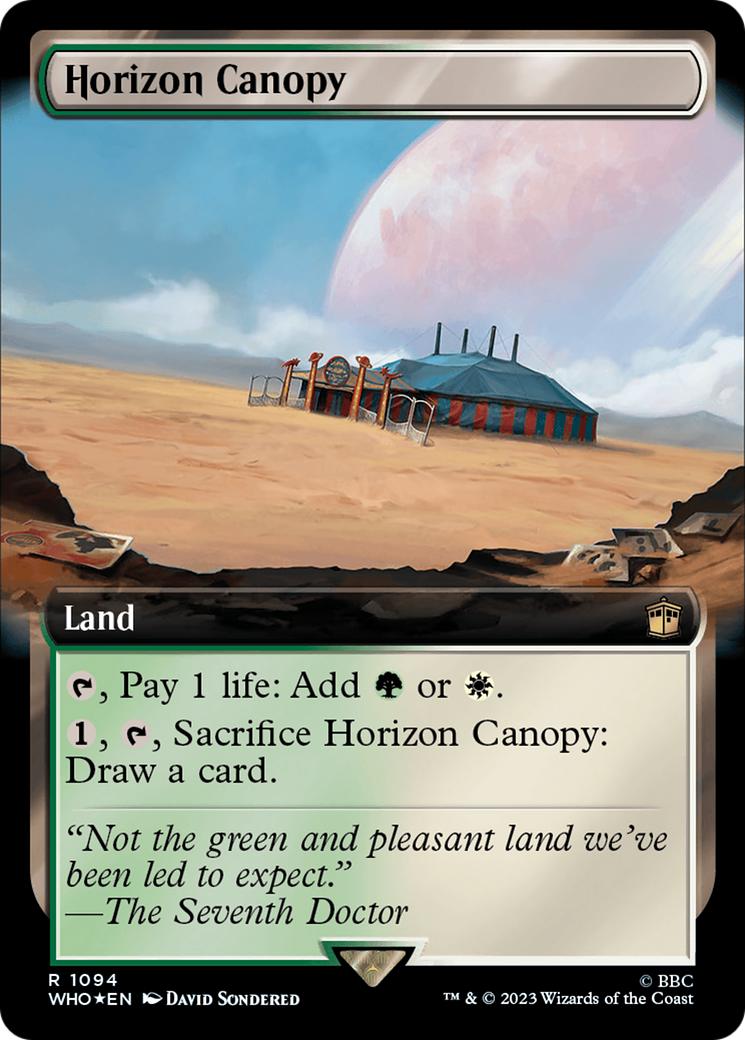 Horizon Canopy (Extended Art) (Surge Foil) [Doctor Who] | Anubis Games and Hobby