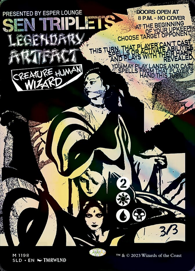 Sen Triplets [Secret Lair Drop Series] | Anubis Games and Hobby