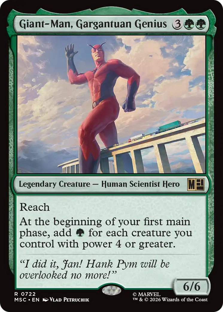 Giant-Man, Gargantuan Genius [Marvel Super Heroes Commander] | Anubis Games and Hobby