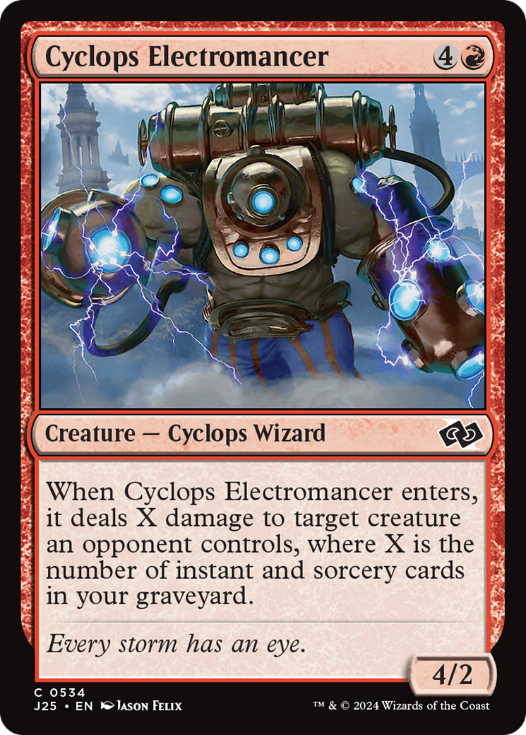 Cyclops Electromancer [Foundations Jumpstart] | Anubis Games and Hobby