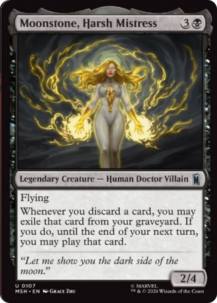 Moonstone, Harsh Mistress [Marvel Super Heroes] | Anubis Games and Hobby