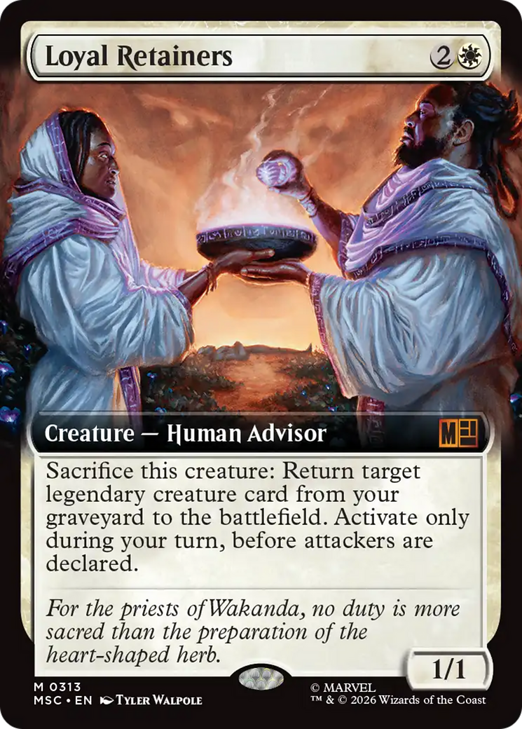Loyal Retainers (Extended Art) [Marvel Super Heroes Commander] | Anubis Games and Hobby