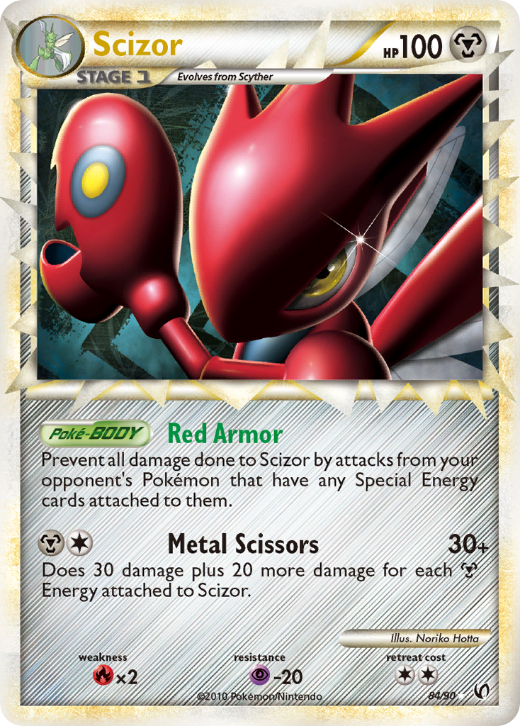 Scizor (84/90) [HeartGold & SoulSilver: Undaunted] | Anubis Games and Hobby