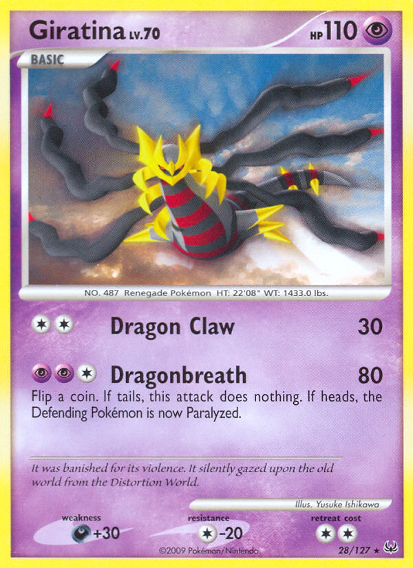 Giratina (28/127) [Platinum: Base Set] | Anubis Games and Hobby