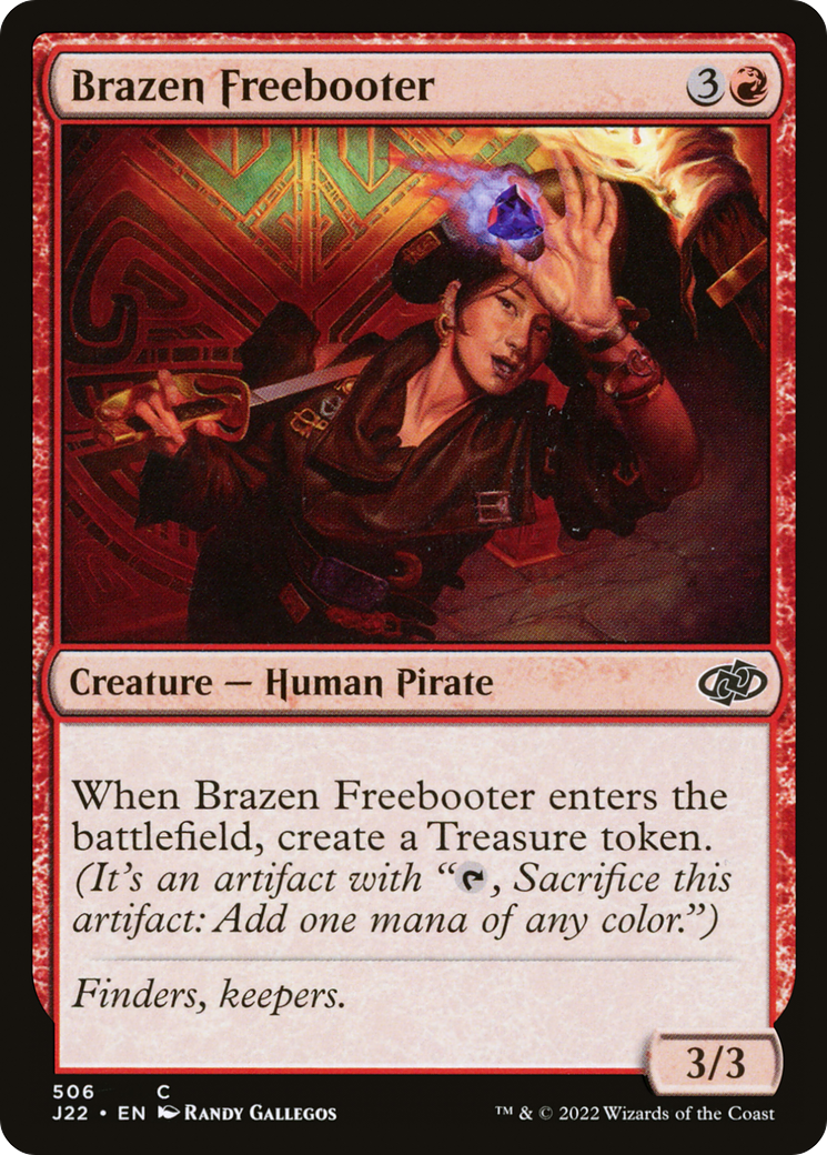 Brazen Freebooter [Jumpstart 2022] | Anubis Games and Hobby