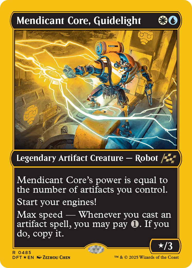 Mendicant Core, Guidelight (First-Place Foil) [Aetherdrift] | Anubis Games and Hobby
