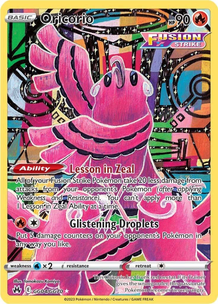 Oricorio (GG04/GG70) [Sword & Shield: Crown Zenith] | Anubis Games and Hobby