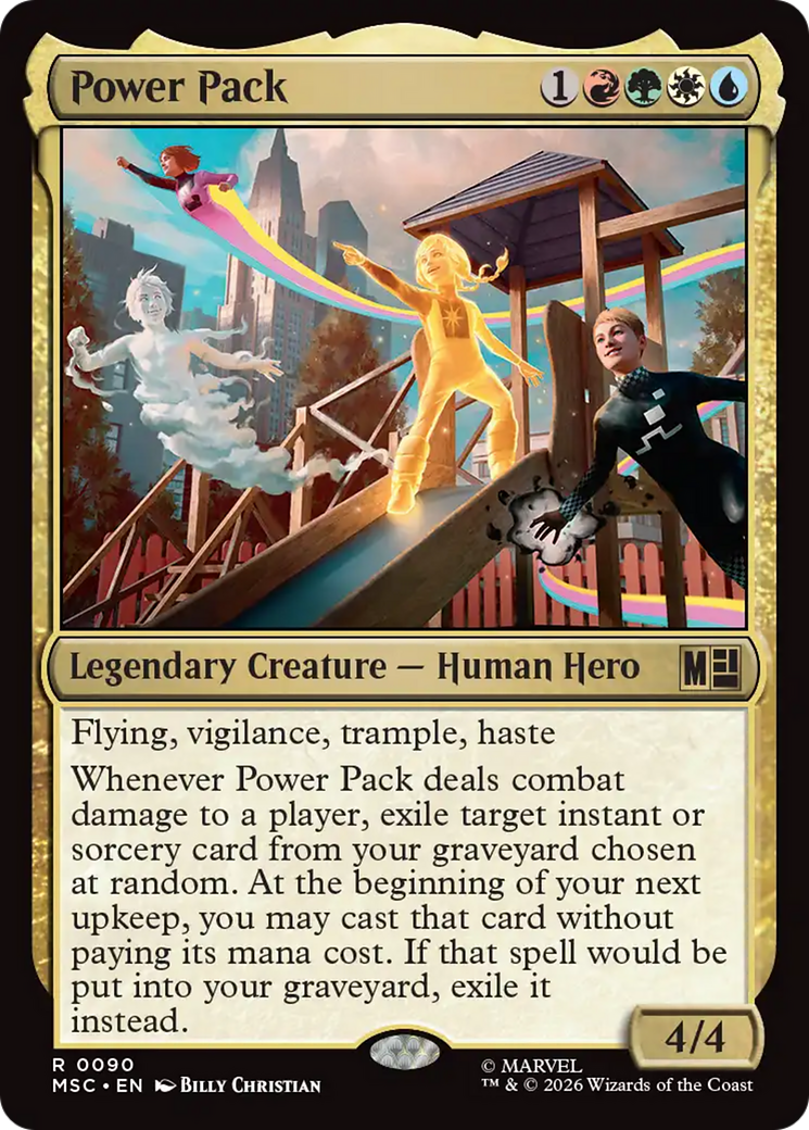 Power Pack [Marvel Super Heroes Commander] | Anubis Games and Hobby